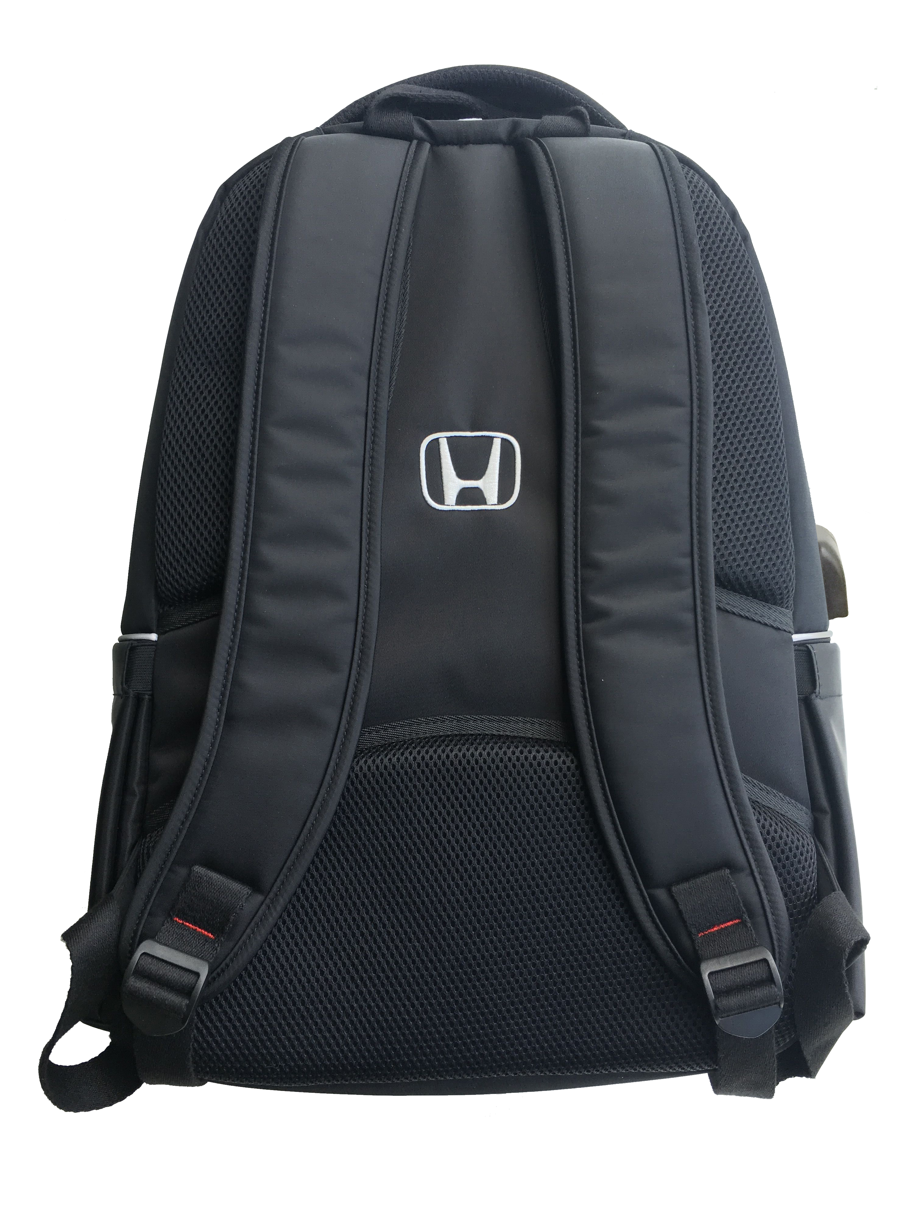 Honda Logo Backpack with USB Port and Auxillary Jack. eBay